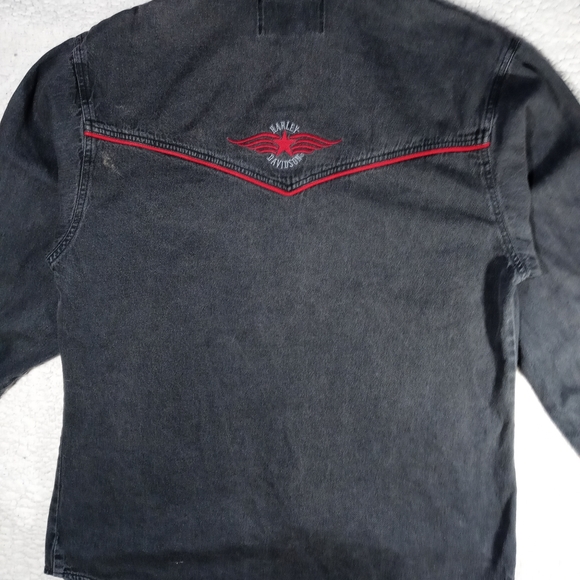 Genuine Harley Davidson Women's button down size L - Picture 5 of 5